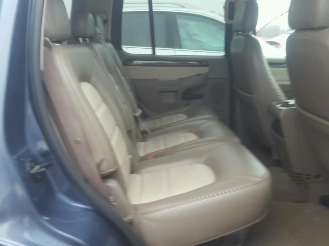 1FMDU74K75UB77263 - 2005 FORD EXPLORER E BLUE photo 6