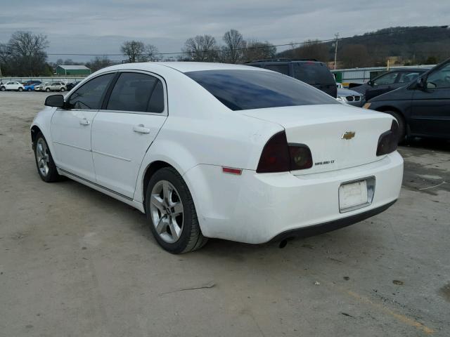 1G1ZC5EB7AF169493 - 2010 CHEVROLET MALIBU 1LT 白色 照片 3