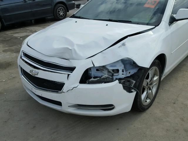1G1ZC5EB7AF169493 - 2010 CHEVROLET MALIBU 1LT 白色 照片 9