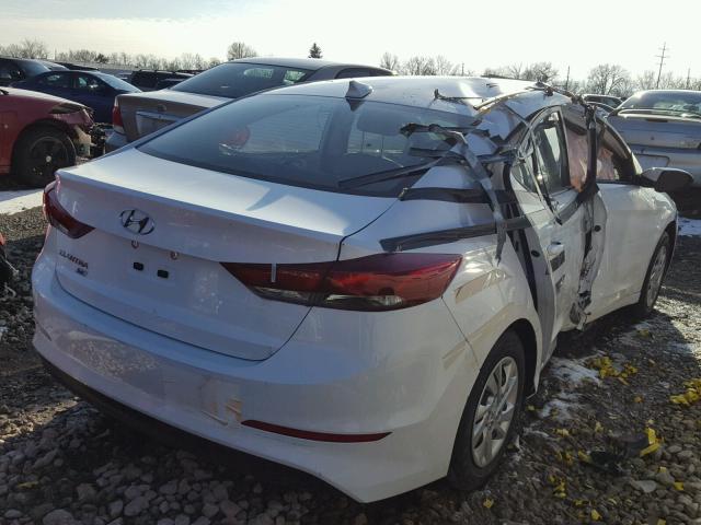 5NPD74LF6HH107864 - 2017 HYUNDAI ELANTRA SE WHITE photo 3