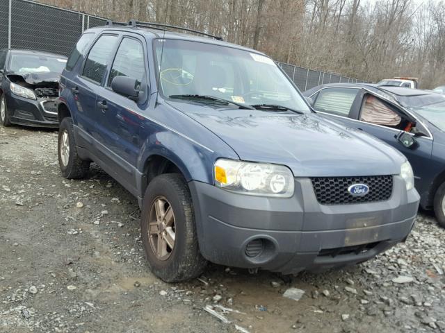 1FMYU02Z85KB85148 - 2005 FORD ESCAPE XLS BLUE photo 1