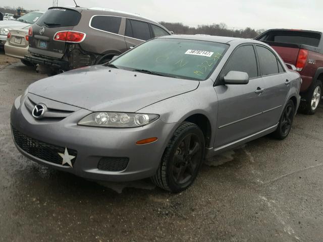 1YVHP80C685M32544 - 2008 MAZDA 6 I GRAY photo 2