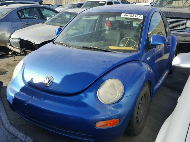 3VWBC21C7XM425353 - 1999 VOLKSWAGEN NEW BEETLE 蓝色 照片 2