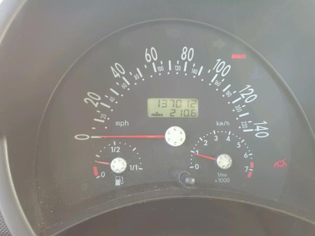 3VWBC21C7XM425353 - 1999 VOLKSWAGEN NEW BEETLE 蓝色 照片 8