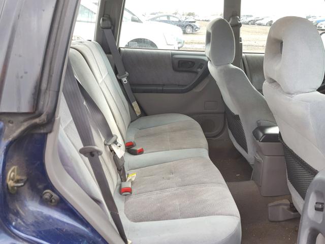 JF1SF65591H734059 - 2001 SUBARU FORESTER S BLUE photo 6