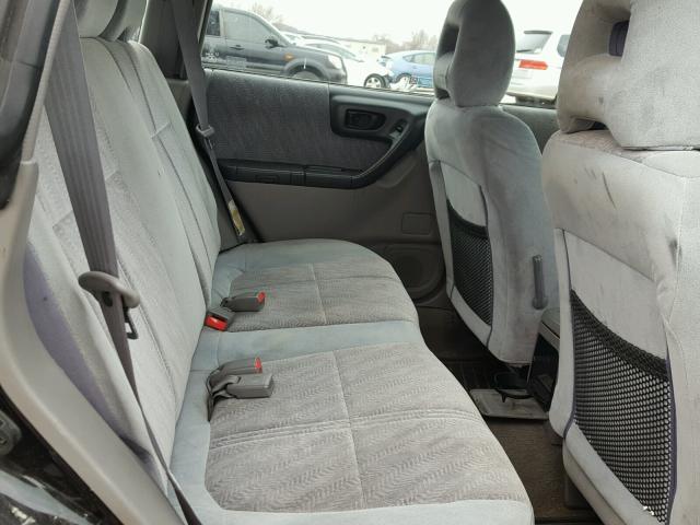 JF1SF65631G755102 - 2001 SUBARU FORESTER S Negro foto 6