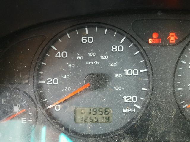 JF1SF65631G755102 - 2001 SUBARU FORESTER S Negro foto 8