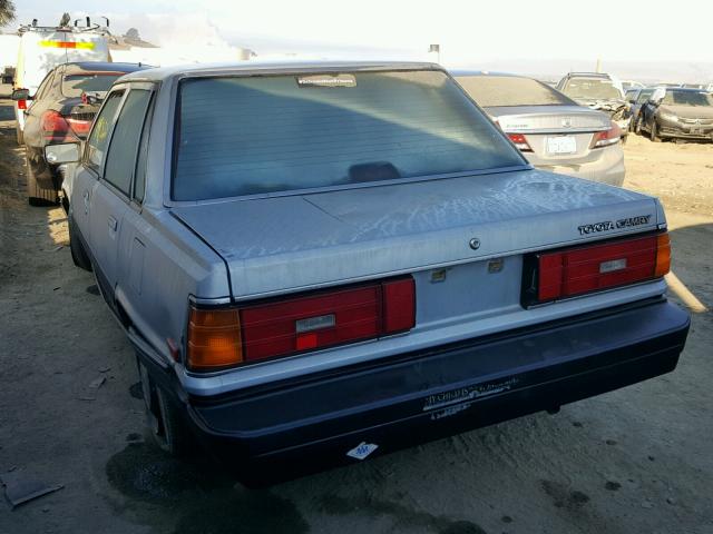 JT2SV12E3G6026892 - 1986 TOYOTA CAMRY DLX BLUE photo 3