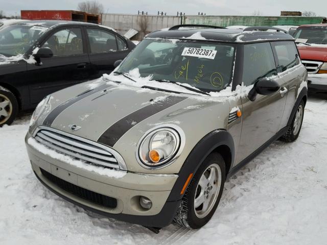 WMWML3C51ATX51493 - 2010 MINI COOPER CLU TAN photo 2