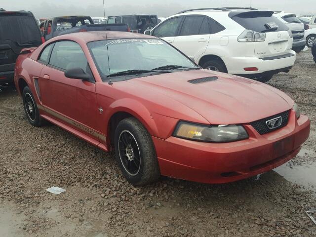 1FAFP40482F157314 - 2002 FORD MUSTANG RED photo 1