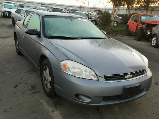 2G1WJ15K269425511 - 2006 CHEVROLET MONTE CARL GRAY photo 1