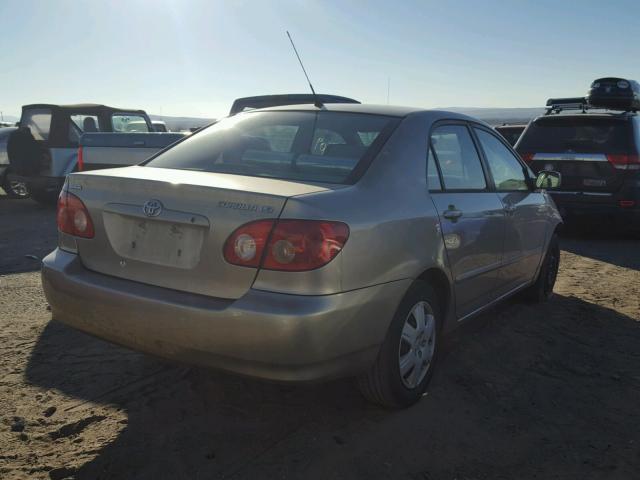 1NXBR32E95Z454414 - 2005 TOYOTA COROLLA CE GOLD photo 4