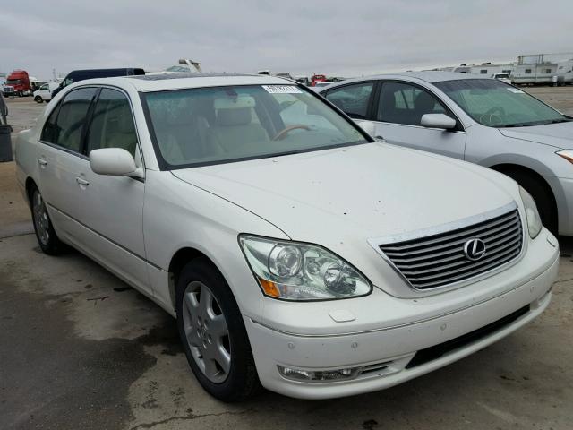 JTHBN36F540132621 - 2004 LEXUS LS 430 WHITE photo 1