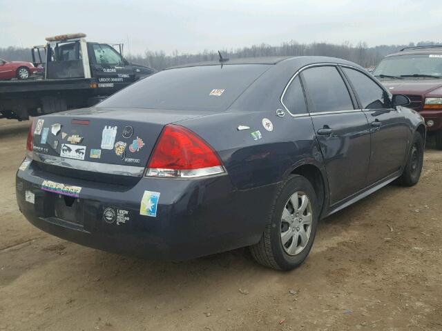 2G1WB57K591276175 - 2009 CHEVROLET IMPALA LS GRAY photo 4