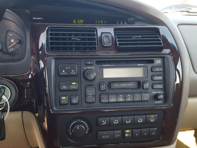 4T1BF18B5WU268428 - 1998 TOYOTA AVALON BLUE photo 9