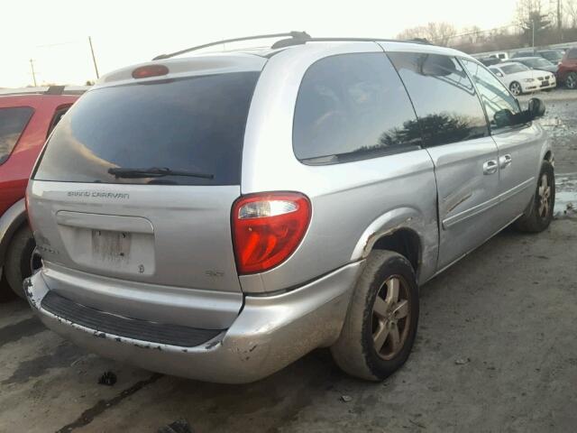 2D4GP44L46R758477 - 2006 DODGE GRAND CARA GRAY photo 4