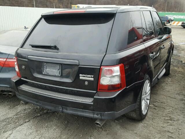SALSH23429A196034 - 2009 LAND ROVER RANGE ROVE BLACK photo 4