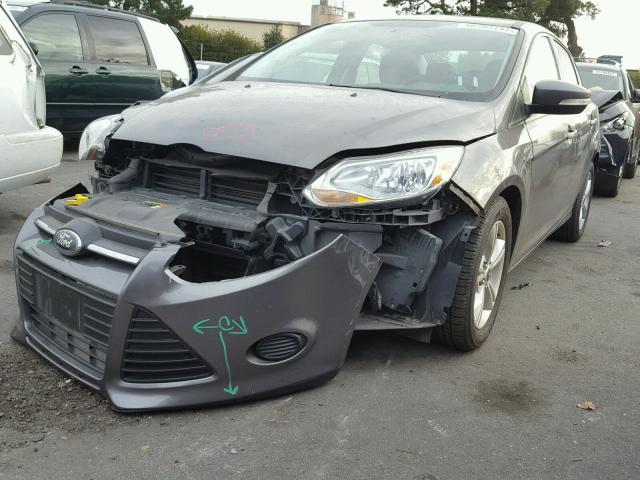 1FADP3F23DL296567 - 2013 FORD FOCUS SE GRAY photo 2