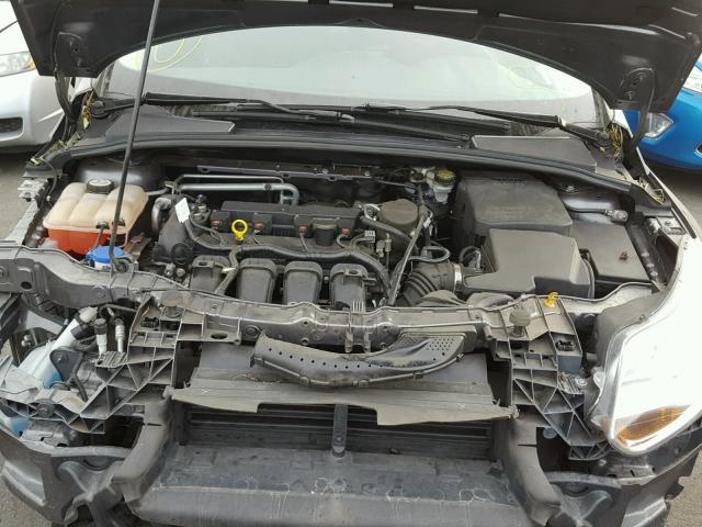 1FADP3F23DL296567 - 2013 FORD FOCUS SE GRAY photo 7