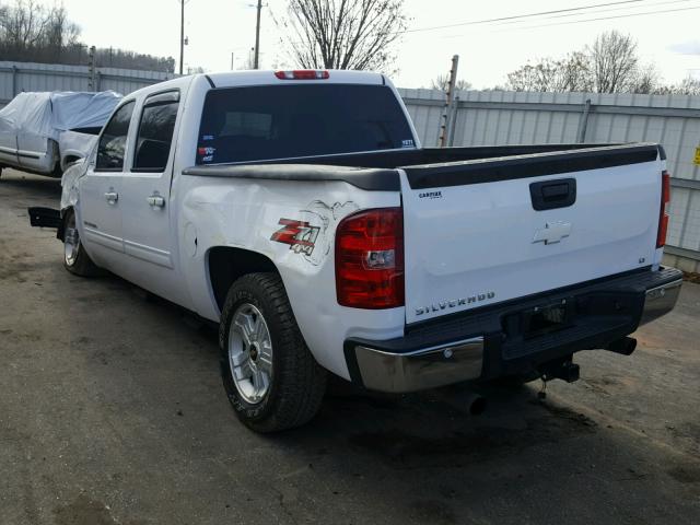 3GCPKSE76CG281487 - 2012 CHEVROLET SILVERADO WHITE photo 3