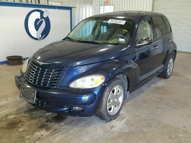 3C4FY58BX3T655568 - 2003 CHRYSLER PT CRUISER BLUE photo 2