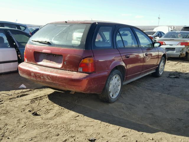 1G8ZK8279VZ307139 - 1997 SATURN SW2 RED photo 4