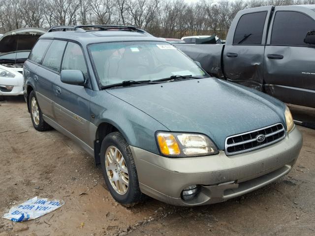 4S3BH806627610953 - 2002 SUBARU LEGACY OUT TWO TONE photo 1