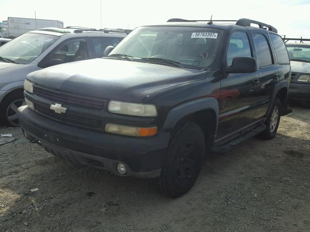 1GNEK13TX3R164231 - 2003 CHEVROLET TAHOE K150 BLACK photo 2