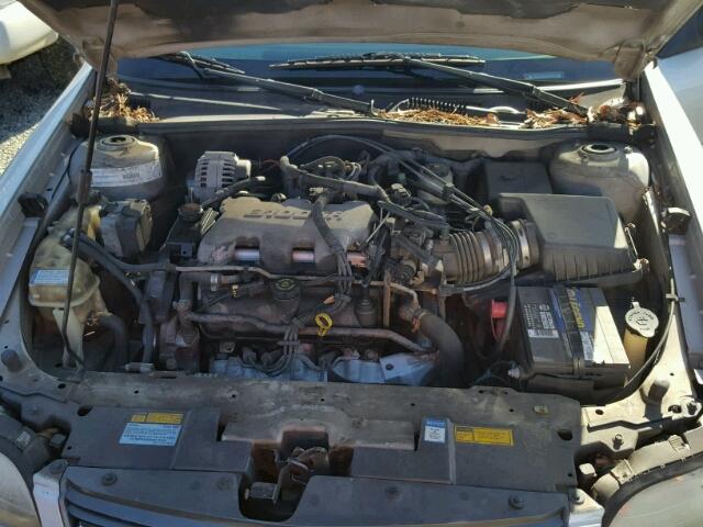 1G1ND52J816122965 - 2001 CHEVROLET MALIBU SILVER photo 7