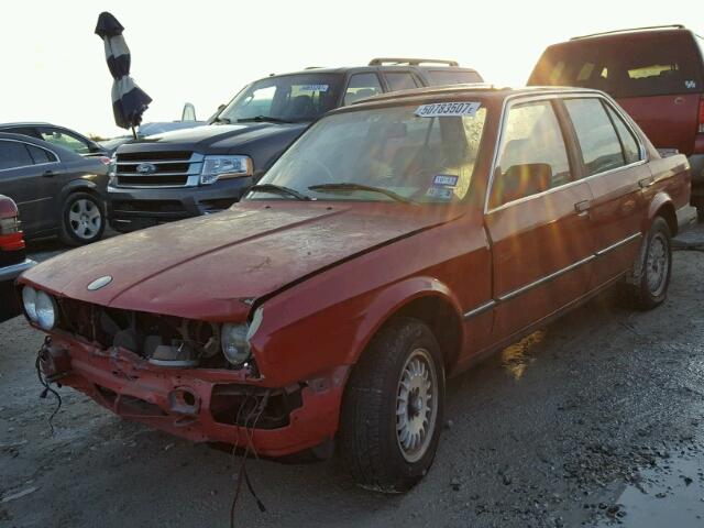 WBAAE6402G0990272 - 1986 BMW 325 E AUTO RED photo 2