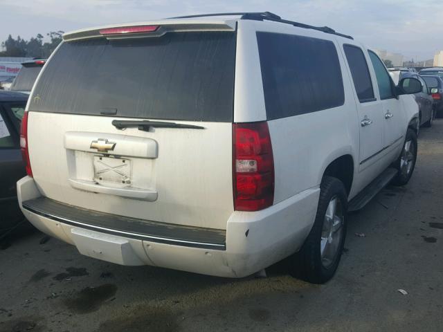 1GNSKKE30BR131887 - 2011 CHEVROLET SUBURBAN K WHITE photo 4