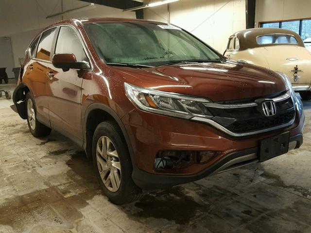 5J6RM4H51FL007060 - 2015 HONDA CR-V EX MAROON photo 1