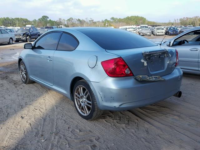 JTKDE167170210865 - 2007 TOYOTA SCION TC BLUE photo 3