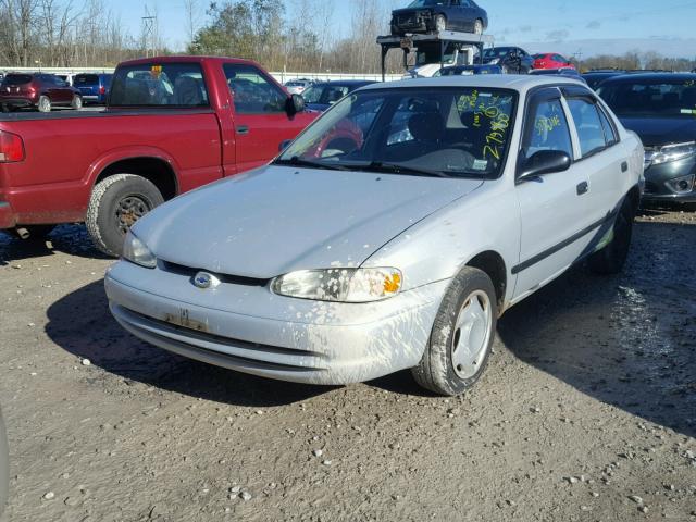 1Y1SK52852Z418521 - 2002 CHEVROLET GEO PRIZM 灰色 照片 2