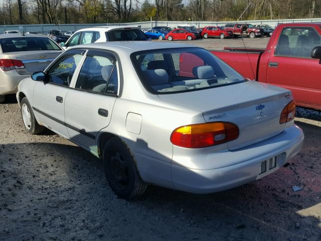 1Y1SK52852Z418521 - 2002 CHEVROLET GEO PRIZM 灰色 照片 3