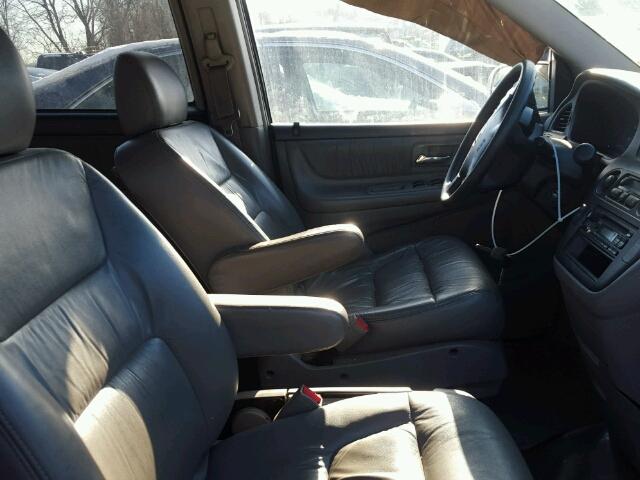 5FNRL18923B139009 - 2003 HONDA ODYSSEY EX GRAY photo 5