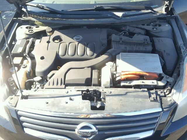 1N4CL21E07C177107 - 2007 NISSAN ALTIMA HYB BLACK photo 7