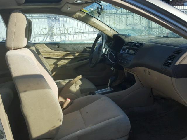 1HGEM229X3L006636 - 2003 HONDA CIVIC EX TAN photo 5