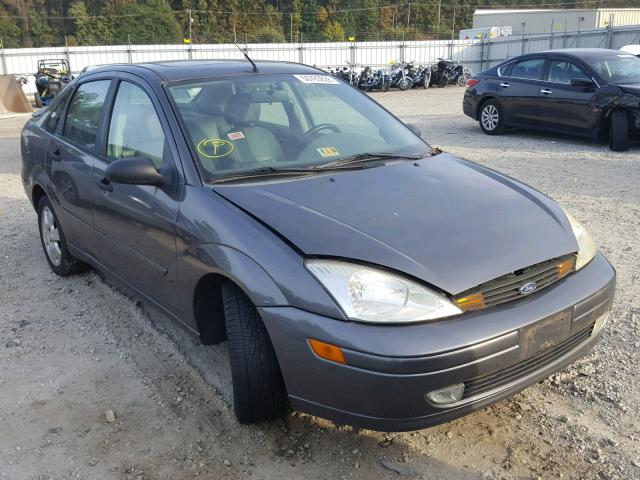 1FAFP38342W292019 - 2002 FORD FOCUS ZTS GRAY photo 1