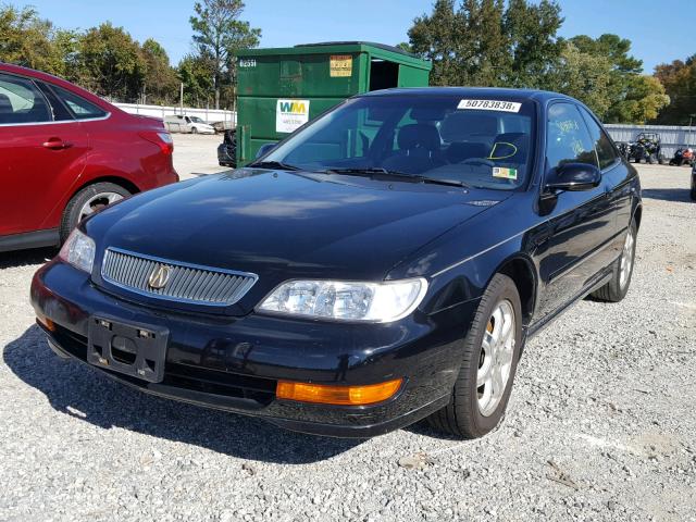 19UYA2254WL003660 - 1998 ACURA 3.0CL Черный фото 2