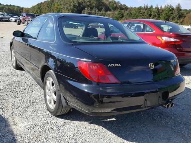 19UYA2254WL003660 - 1998 ACURA 3.0CL BLACK photo 3