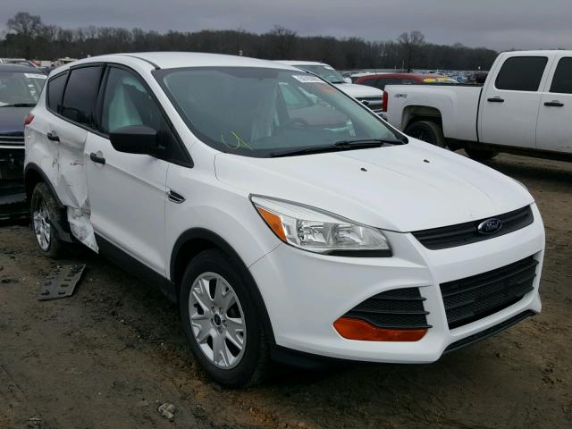 1FMCU0F71DUD57347 - 2013 FORD ESCAPE S WHITE photo 1