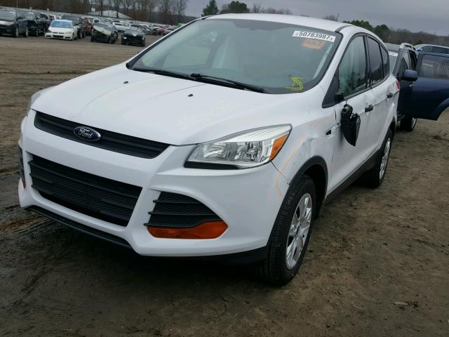 1FMCU0F71DUD57347 - 2013 FORD ESCAPE S WHITE photo 2