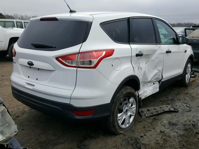 1FMCU0F71DUD57347 - 2013 FORD ESCAPE S WHITE photo 4