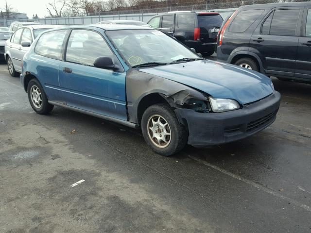 2HGEH2374SH510869 - 1995 HONDA CIVIC VX GRAY photo 1