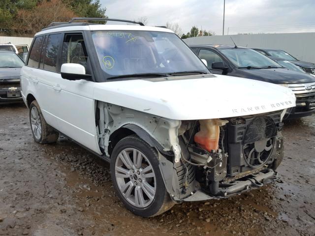 SALMF1D43CA364147 - 2012 LAND ROVER RANGE ROVE WHITE photo 1