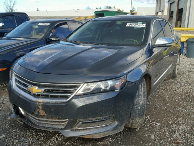 2G1155S3XE9114362 - 2014 CHEVROLET IMPALA LTZ GRAY photo 2