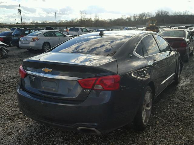 2G1155S3XE9114362 - 2014 CHEVROLET IMPALA LTZ GRAY photo 4