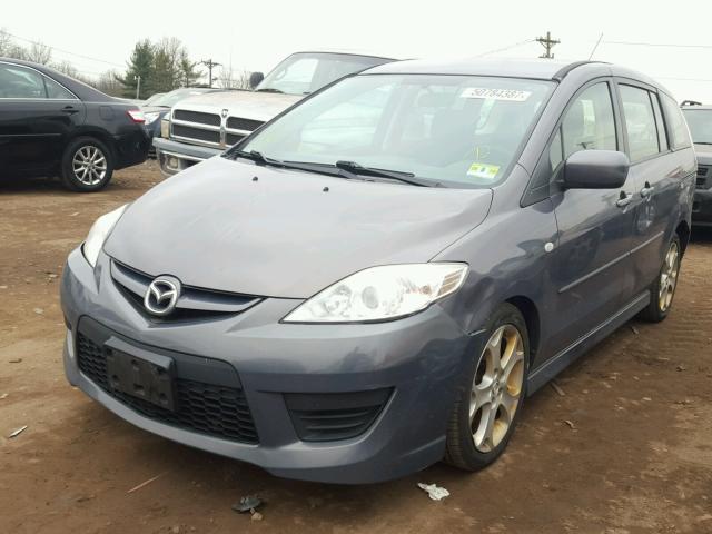 JM1CR29L190355199 - 2009 MAZDA 5 CHARCOAL photo 2