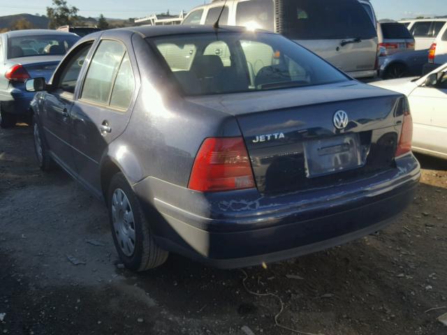 3VWRK69M93M007781 - 2003 VOLKSWAGEN JETTA GL BLUE photo 3